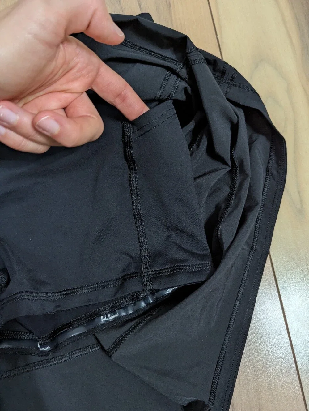 EUC! Lululemon Pace Rival Skirt In Black Size 4